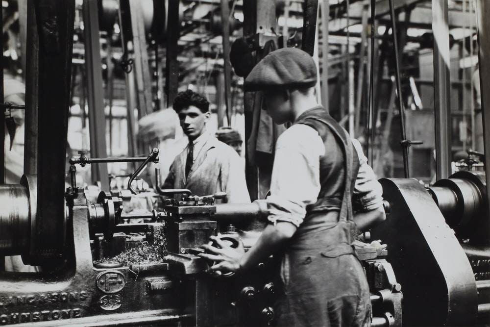 Factory workers